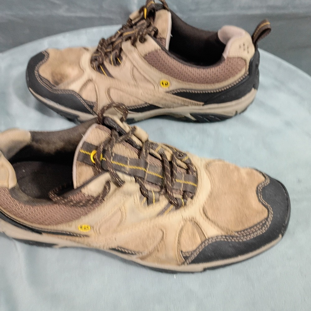 Rockport XCS Mens Hiking Shoes Tan Brown Leather Trail Walking K54277 8.5 M - Picture 4 of 7